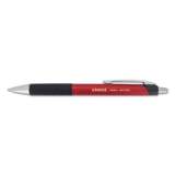 Universal Comfort Grip Ballpoint Pen, Retractable, Medium 1 mm, Red Ink, Red Barrel, Dozen (15542)