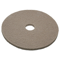 7910008209898, SKILCRAFT Floor Pads, 20" Diameter, Tan, 5/Box (8209898)