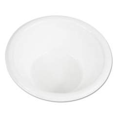 Boardwalk Hi-Impact Plastic Dinnerware, Bowl, 5 to 6 oz, White, 1,000/Carton (BOWLHIPS6WH)
