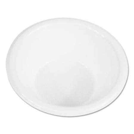 Boardwalk Hi-Impact Plastic Dinnerware, Bowl, 5 to 6 oz, White, 1,000/Carton (BOWLHIPS6WH)