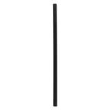 Boardwalk Giant Straws, 7 3/4", Black, 1500/Carton (GSTU775B)