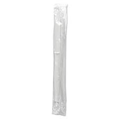 Boardwalk Mediumweight Wrapped Polystyrene Cutlery, Knife, White, 1,000/Carton (KNIMWPSWIW)