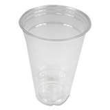 Boardwalk Clear Plastic Cold Cups, 20 oz, PET, 20 Cups/Sleeve, 50 Sleeves/Carton (PET20)