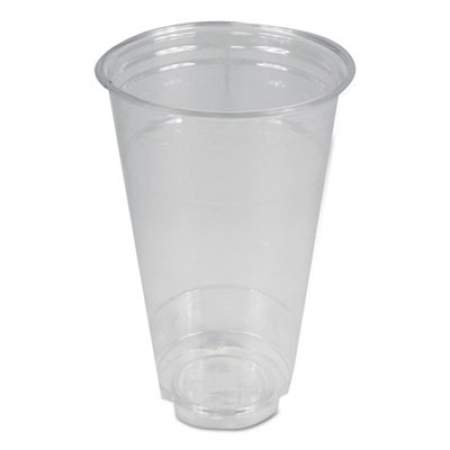 Boardwalk Clear Plastic Cold Cups, 24 oz, PET, 12 Cups/Sleeve, 50 Sleeves/Carton (PET24)