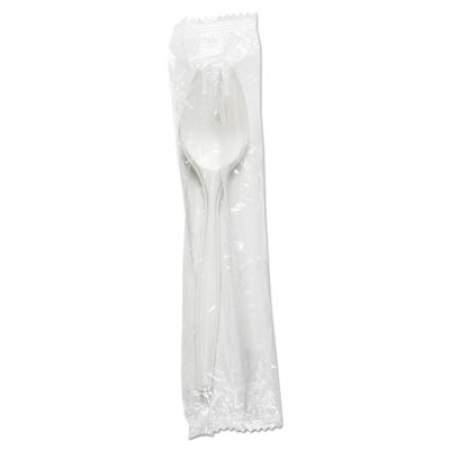 Boardwalk Mediumweight Wrapped Polypropylene Cutlery, Spork, White, 1,000/Carton (SPRKMWPPWIW)