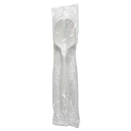 Boardwalk Mediumweight Wrapped Polypropylene Cutlery, Soup Spoon, White, 1,000/Carton (SSMWPPWIW)