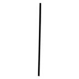 Boardwalk Single-Tube Stir-Straws, 6", Black, 10000/Carton (STRU6B)
