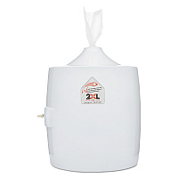 Contemporary Wall Mount Wipe Dispenser, 11 x 11 x 13, White (L82)