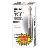 Pentel Icy Mechanical Pencil, 0.5 mm, HB (#2.5), Black Lead, Transparent Smoke Barrel, 24/Pack (AL25TASWSPR)