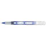 Pentel Finito! Porous Point Pen, Stick, Extra-Fine 0.4 mm, Blue Ink, Blue/Silver Barrel (SD98C)