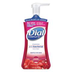 Dial Antibacterial Foaming Hand Wash, Power Berries, 7.5 oz Pump Bottle, 8/Carton (03016CT)