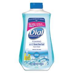Dial Antibacterial Foaming Hand Wash, Spring Water Scent, 32 oz Bottle, 6/Carton (09027CT)