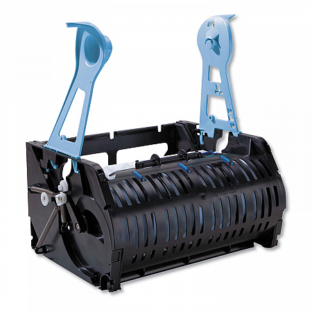 Pro Mod Manual Hard Roll Towel Dispenser Module, 9.63 x 13.38 x 8.13, Black/Blue (34359)