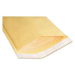 AbilityOne 8105001179870 Sealed Air Jiffylite Cushioned Mailer, #3, Bubble Lining, Self-Adhesive, 8.5 x 14.5, Golden Kraft, 100/Pack
