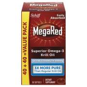 MegaRed Extra Strength Omega-3 Krill Oil Softgel, 80 Softgels (98093EA)