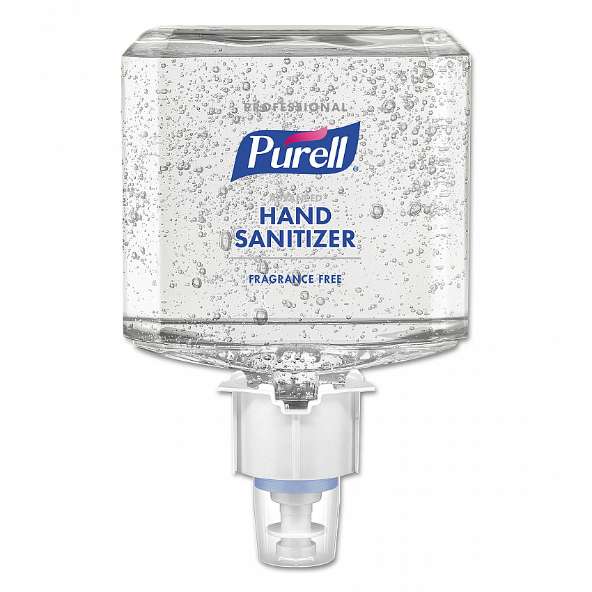 Professional Advanced Gel Hand Sanitizer Fragrance Free, For ES8 Dispenser, 2/Carton (776002)