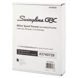 GBC EZUse Thermal Laminating Pouches, 5 mil, 9" x 11.5", Gloss Clear, 200/Pack (3740728)