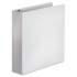 Office Impressions Economy Round Ring View Binder, 3 Rings, 2" Capacity, 11 x 8.5, White (82235)