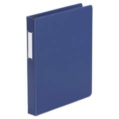 Universal Deluxe Non-View D-Ring Binder with Label Holder, 3 Rings, 1" Capacity, 11 x 8.5, Royal Blue (20765)