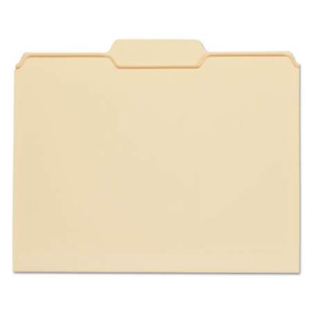 Universal Top Tab Manila File Folders, 1/3-Cut Tabs, Center Position, Letter Size, 11 pt. Manila, 100/Box (12122)