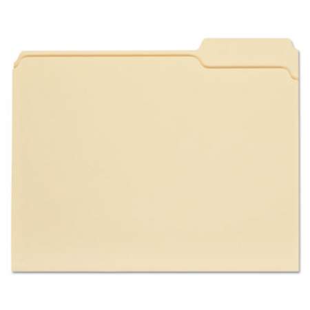 Universal Top Tab Manila File Folders, 1/3-Cut Tabs, Right Position, Letter Size, 11 pt. Manila, 100/Box (12123)