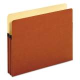Universal Redrope Expanding File Pockets, 1.75" Expansion, Letter Size, Redrope, 25/Box (15141)