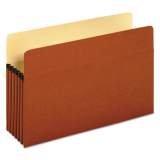 Universal Redrope Expanding File Pockets, 5.25" Expansion, Legal Size, Redrope, 10/Box (15363)