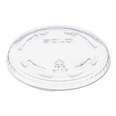 Dart PLASTIC FLAT COLD CUP LID, FOR 9-10 OZ CUPS, CLEAR, 1000/CARTON (610TP)