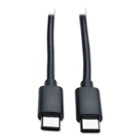 Tripp Lite USB 2.0 Cable, USB Type-C (USB-C) to USB Type-C (M/M), 3A, 6 ft (U040006C)