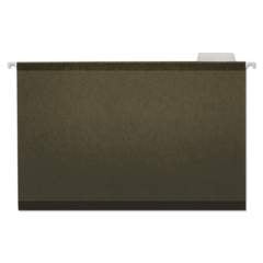 Universal Deluxe Reinforced Recycled Hanging File Folders, Legal Size, 1/5-Cut Tab, Standard Green, 25/Box (24215)