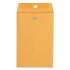 Universal Kraft Clasp Envelope, #55, Square, Clasp/Gummed Closure, 6 x 9, Brown Kraft, 100/Box (35260)