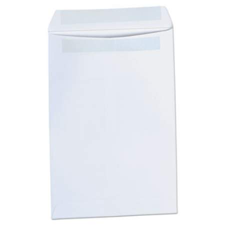 Universal Self-Stick Open-End Catalog Envelope, #1, Square Flap, Self-Adhesive Closure, 6 x 9, White, 100/Box (42100)