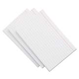 Universal Ruled Index Cards, 5 x 8, White, 500/Pack (47255)