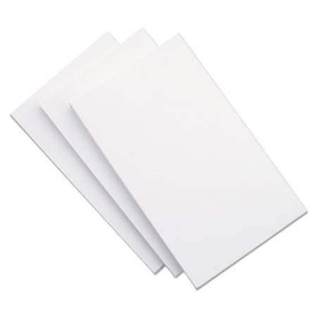 Universal Unruled Index Cards, 5 x 8, White, 500/Pack (47245)