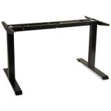 Alera 2-Stage Electric Adjustable Table Base, 27.5" to 47.2" High, Black (HT2SSB)