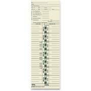 TOPS Time Clock Cards, Replacement for 3200, One Side, 3.5 x 10.5, 500/Box (1253)