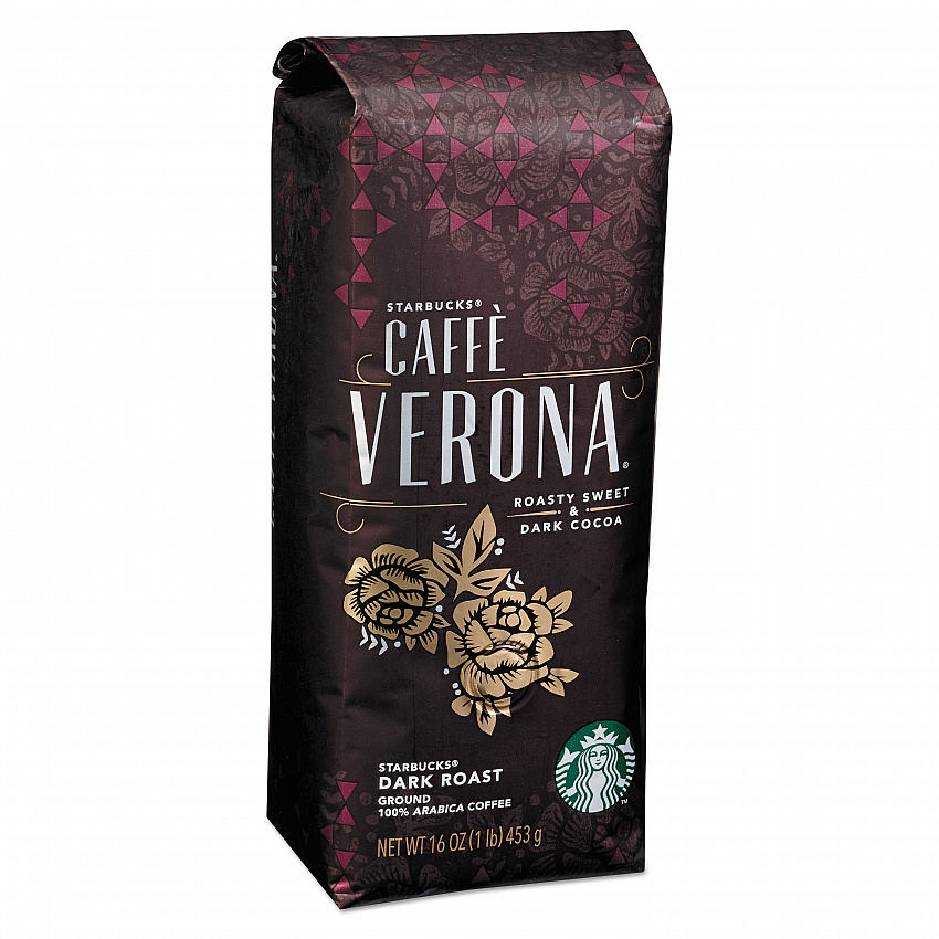 Coffee, Caffe Verona, Ground, 1lb Bag (11018131)