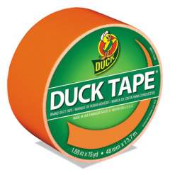 Duck Colored Duct Tape, 3" Core, 1.88" x 15 yds, Neon Orange (1265019)