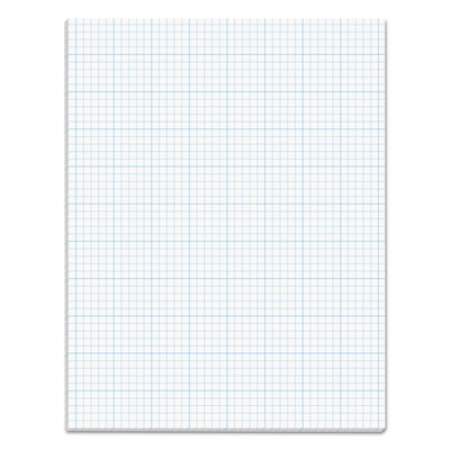 TOPS Cross Section Pads, Cross-Section Quadrille Rule (5 sq/in, 1 sq/in), 50 White 8.5 x 11 Sheets (35051)