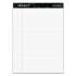 TOPS Docket Ruled Perforated Pads, Wide/Legal Rule, 50 White 8.5 x 11.75 Sheets, 6/Pack (63416)
