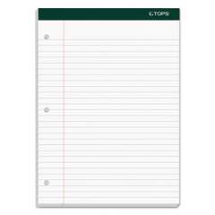 TOPS Double Docket Ruled Pads, Wide/Legal Rule, 100 White 8.5 x 11.75 Sheets, 6/Pack (63437)
