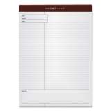 TOPS Docket Gold Planning Pads, Project-Management Format, Quadrille Rule (4 sq/in), 40 White 8.5 x 11.75 Sheets, 4/Pack (77102)