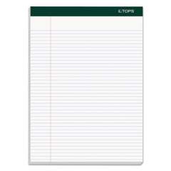 TOPS Double Docket Ruled Pads, Narrow Rule, 100 White 8.5 x 11.75 Sheets, 4/Pack (99612)
