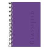 TOPS Color Notebooks, 1 Subject, Narrow Rule, Orchid Cover, 8.5 x 5.5, 100 Orchid Sheets (99712)