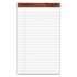TOPS "The Legal Pad" Ruled Perforated Pads, Wide/Legal Rule, 50 White 8.5 x 14 Sheets, Dozen (7573)