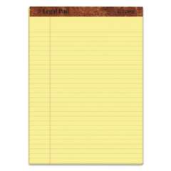 TOPS "The Legal Pad" Ruled Perforated Pads, Wide/Legal Rule, 50 Canary-Yellow 8.5 x 11.75 Sheets, Dozen (7532)