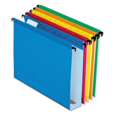 Pendaflex SureHook Hanging Folders, Letter Size, 1/5-Cut Tab, Assorted, 20/Box (6152X2ASST)