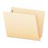 Pendaflex SmartShield End Tab 1-Fastener Folders, Straight Tab, Letter Size, Manila, 50/Box (62711)