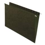 Pendaflex Standard Green Hanging Folders, Legal Size, Straight Tab, Standard Green, 25/Box (81620)