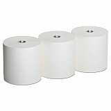 Pacific Blue Ultra Paper Towels, 1-Ply, 7.87" x 1,150 ft, White, 3 Rolls/Carton (26491)